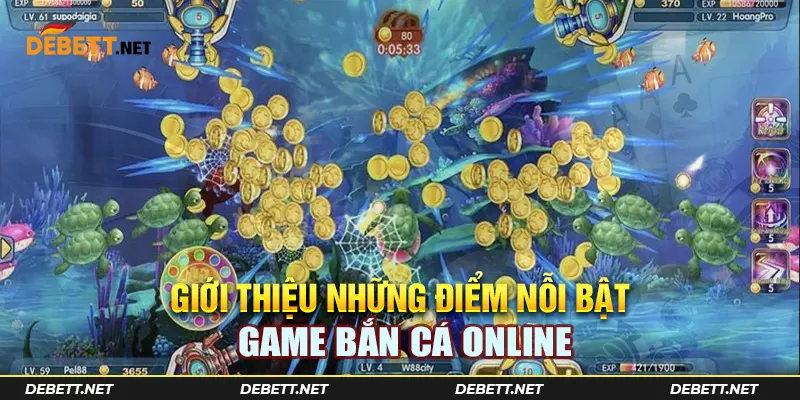 Giới thiệu những điểm nổi bật của game bắn cá online